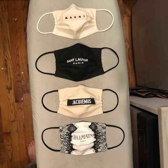 Jacquemus Accessories - Custom JACQUEMUS Face Mask